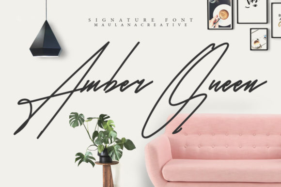 Amber Queen: A Font That Breathes Life Into Your Creations