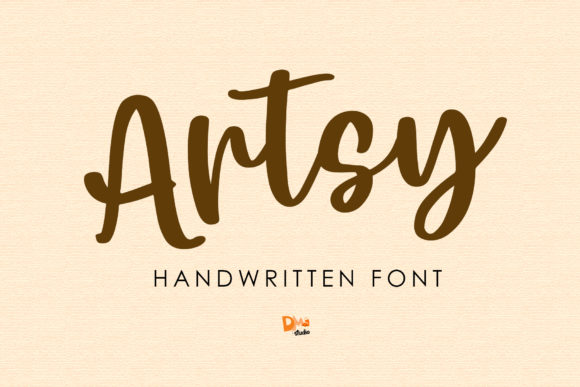 Artsy: A Script Font That Breathes Life Into Editorial Design
