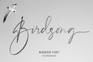 Birdsong: A Font That Brings Handmade Magic to Every Project