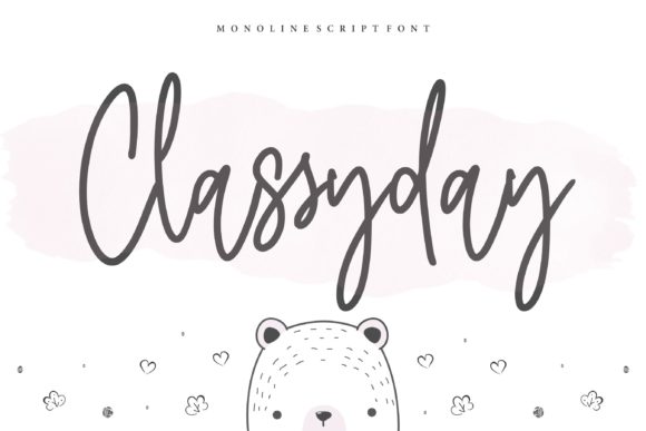 Classyday: A Font That Elevates Every Craft Project