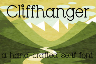 Cliffhanger: A Serif Font for Editorial Elegance