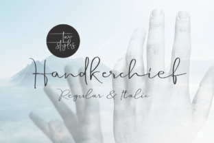 Handkerchief: A Script Font for Memorable Branding