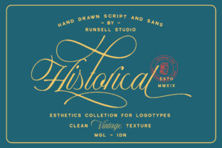 Historical Duo: A Font That Speaks Through Time