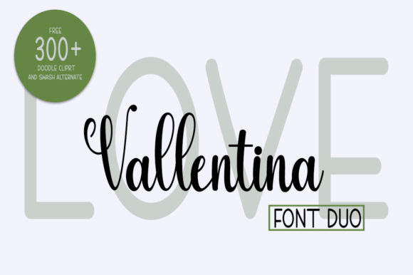 Love Vallentina Duo: A Font for Digital Elegance