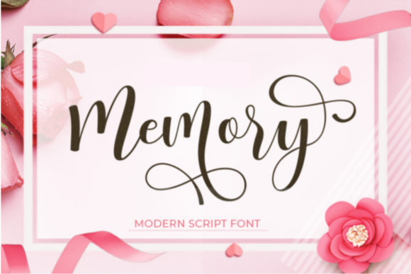 Memory: A Script Font That Elevates Your Digital Brand