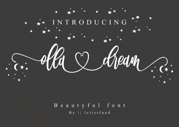 Olla Dream: A Script Font That Breathes Life Into Digital Design