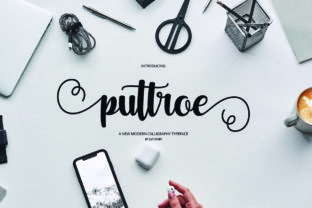 Puttroe: A Font That Brings Handmade Magic to Every Project