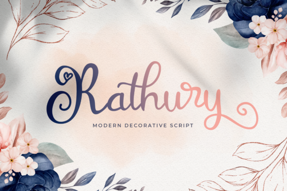 Rathury: A Script Font That Elevates Campaigns