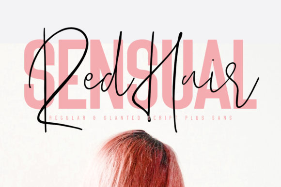 Red Hair Sensual Duo: A Font That Breathes Life Into Your Creations