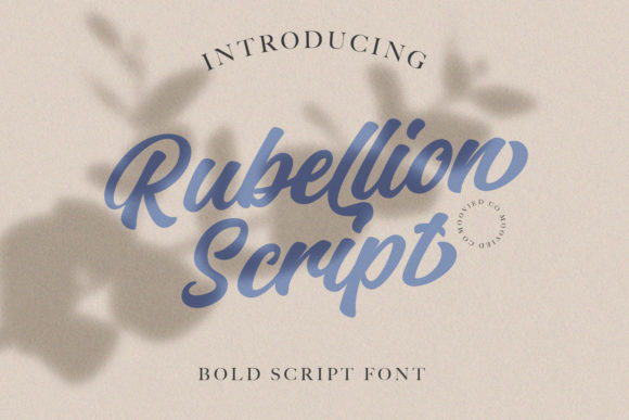 Rubelion Script: A Timeless Script for Modern Branding