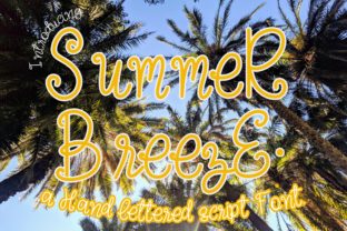 Summer Breeze: A Font That Breathes Life Into Your Crafts