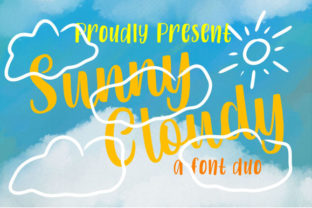 Sunny Cloudy Duo: A Font Pair That Elevates Brand Design