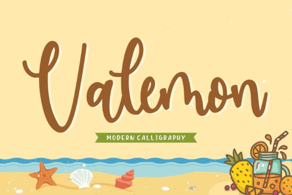 Valemon: A Script Font That Elevates Your Brand